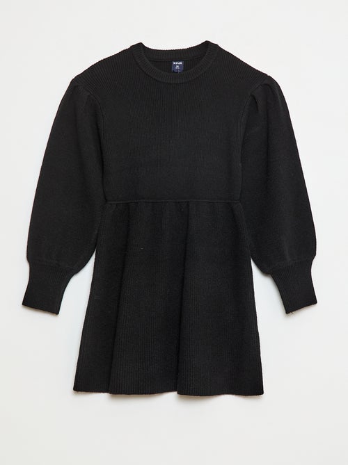 Gebreide trui-jurk van zacht tricot - Kiabi