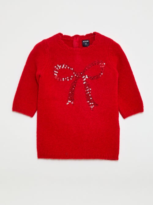 Gebreide trui met jacquardmotief - Kiabi