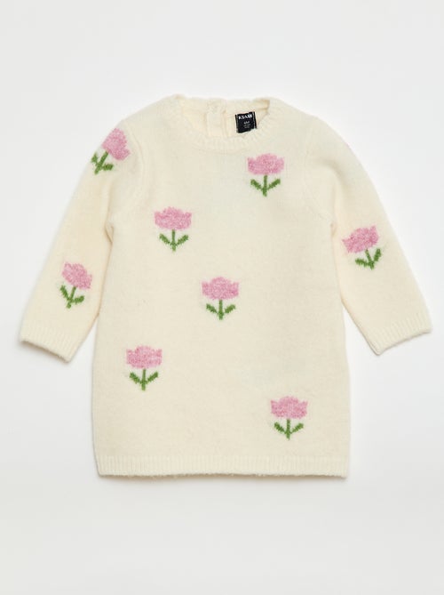 Gebreide trui met jacquardmotief - Kiabi