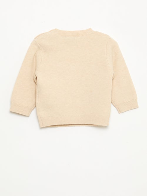 Gebreide trui met ronde hals 'Disney' 'Winnie' - Kiabi