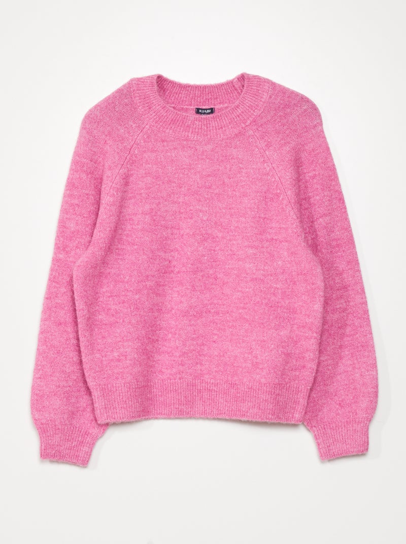 Gebreide trui met ronde hals ROSE - Kiabi