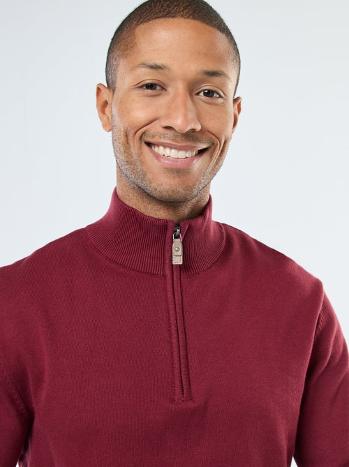 Gebreide trui met schipperskraag - Kiabi