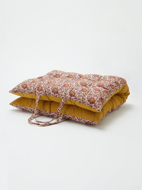 Gecapitonneerd vloerkussen (60x120 cm) - Kiabi Home - Kiabi