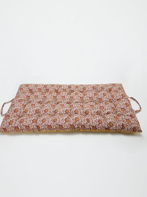 Gecapitonneerd vloerkussen (60x120 cm) - Kiabi Home - Kiabi