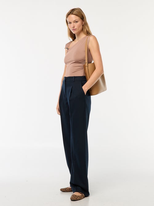 Gedraaid T-shirt met sieraaddetail - Kiabi