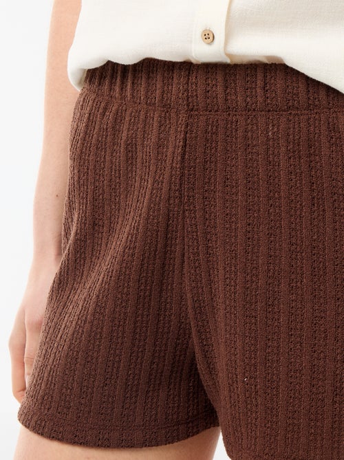 Gehaakte short - Kiabi