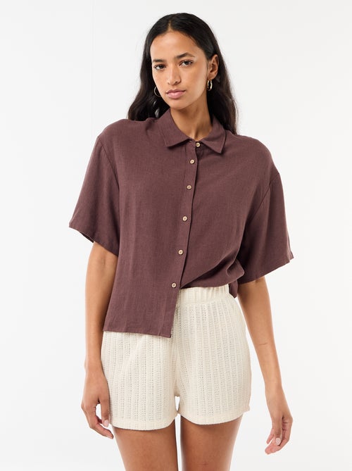 Gehaakte short - Kiabi