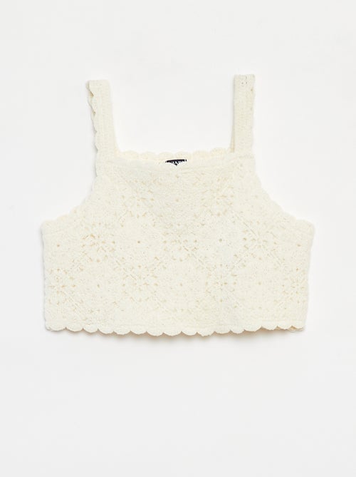 Gehaakte singlet - Kiabi