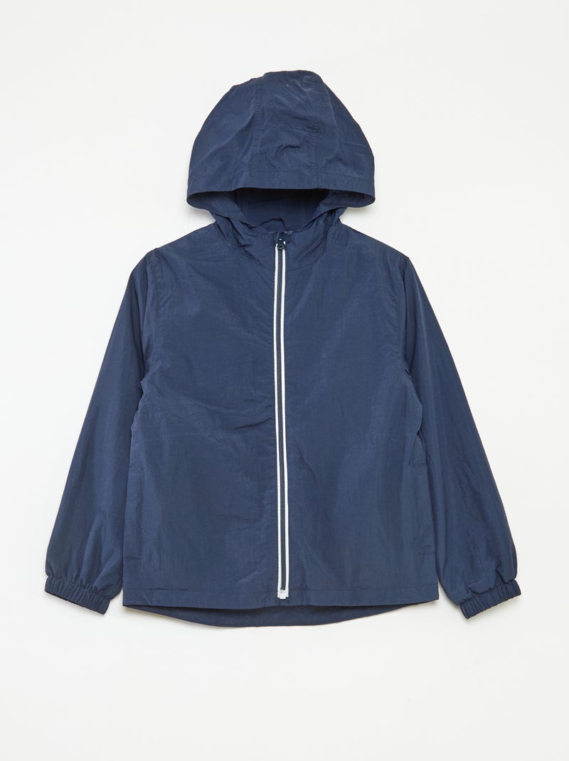 Gekleurd windjack Blauw - Kiabi