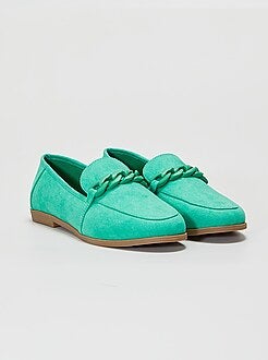 Damesschoenen - groen - Kiabi
