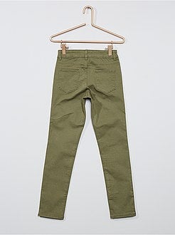Gekleurde, slim-fit broek - Kiabi