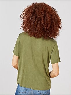 Geknoopt T-shirt - Kiabi