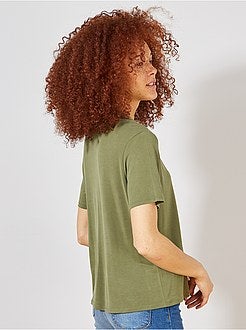 Geknoopt T-shirt - Kiabi