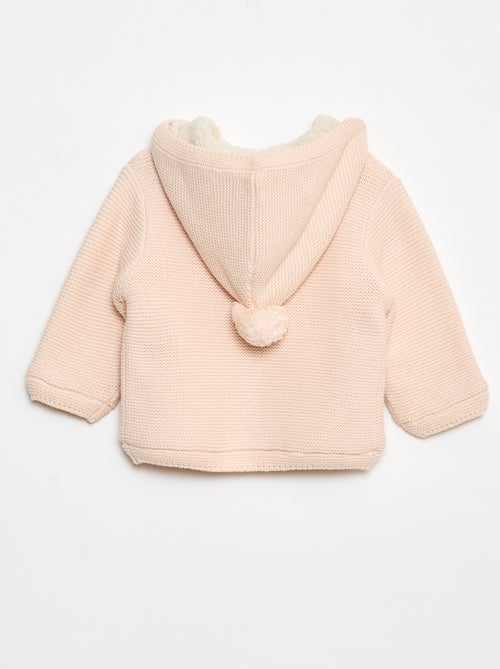 Geknoopt warm vestje van katoen - Kiabi