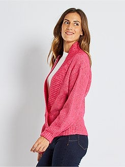 Gekruist vest met lange mouwen - Kiabi