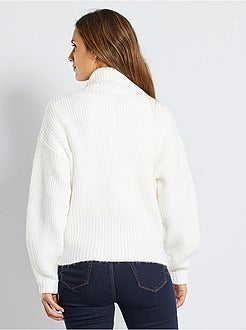 Gekruist vest met lange mouwen - Kiabi