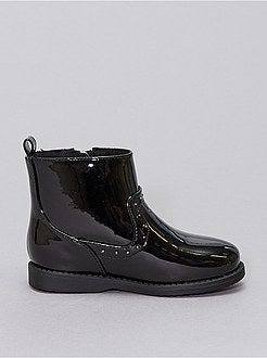 Gelakte laarzen met studs - Kiabi