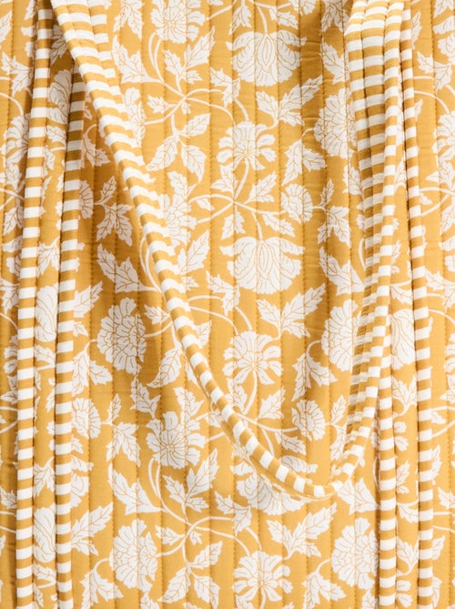 Gematelasseerde shopper met Indiaas motief - Kiabi