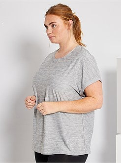 Gemêleerd sportshirt - Kiabi