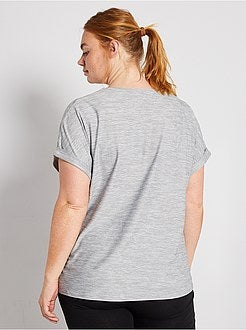 Gemêleerd sportshirt - Kiabi