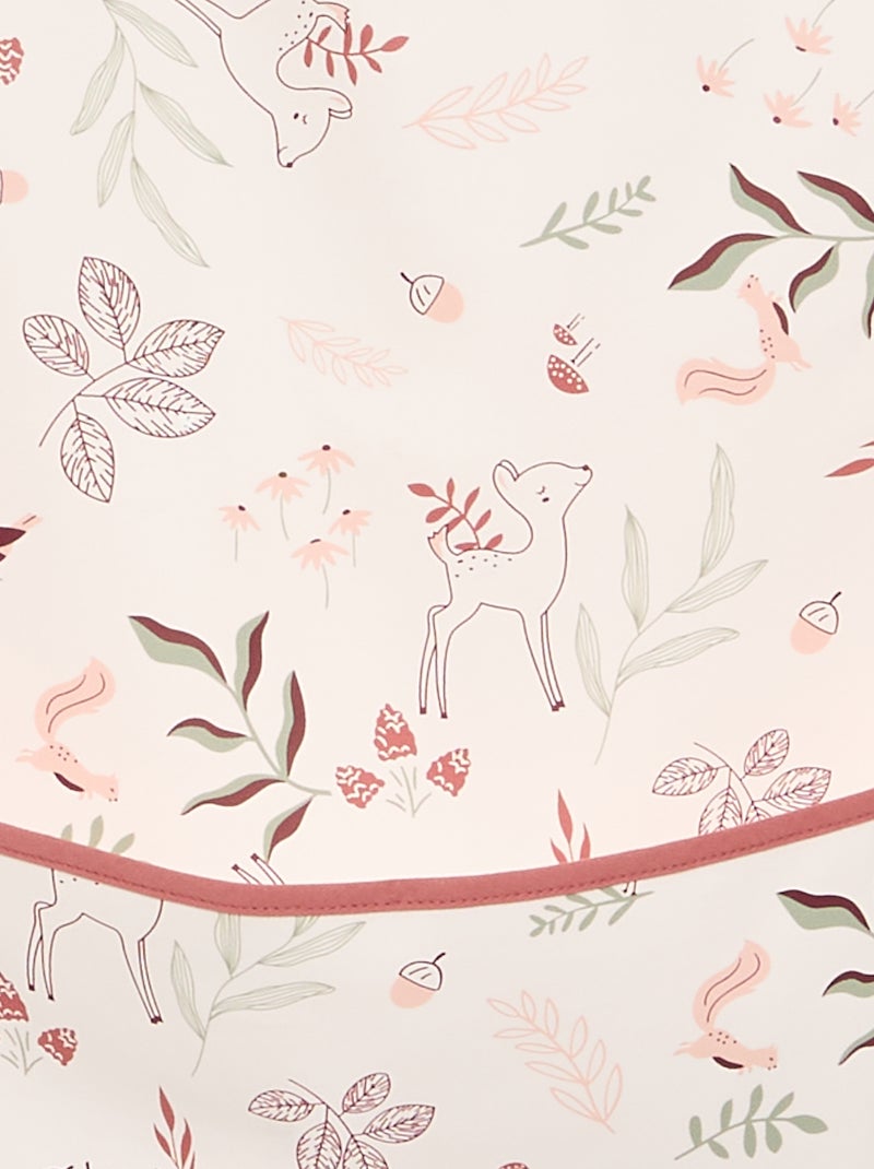 Geplastificeerde slab 'Petit Béguin' Rose - Kiabi