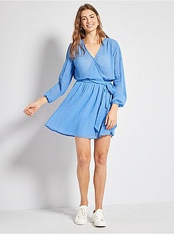 Geplooide jurk - Kiabi