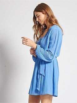 Geplooide jurk - Kiabi