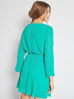 Geplooide jurk - Kiabi