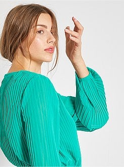 Geplooide jurk - Kiabi