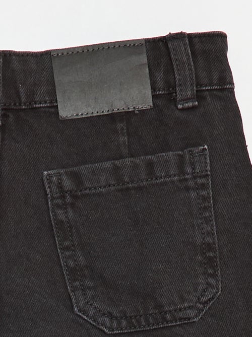 Geplooide skort van spijkerstof - Kiabi