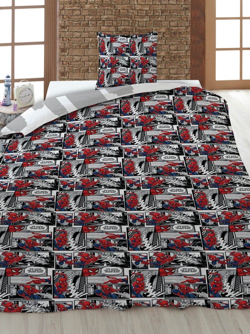 Geprinte dekbedovertrekset + 1 kussensloop - 1 persoon - Kiabi