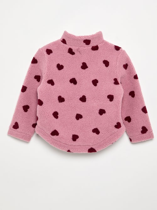 Geprinte fleece - gemakkelijk aan te trekken collectie - Kiabi Geprinte fleece - gemakkelijk aan te trekken collectie - Kiabi
