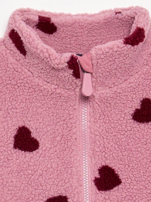 Geprinte fleece - gemakkelijk aan te trekken collectie - Kiabi Geprinte fleece - gemakkelijk aan te trekken collectie - Kiabi