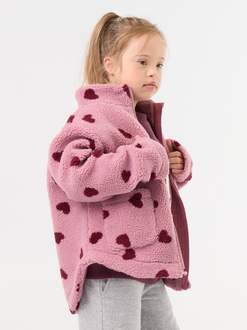 Geprinte fleece - gemakkelijk aan te trekken collectie - Kiabi Geprinte fleece - gemakkelijk aan te trekken collectie - Kiabi