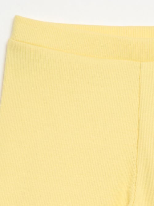 Geribbelde wielrenshort - Kiabi