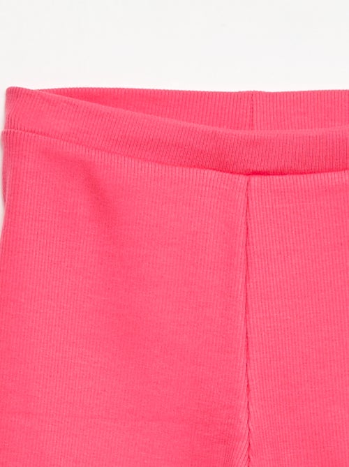 Geribbelde wielrenshort - Kiabi