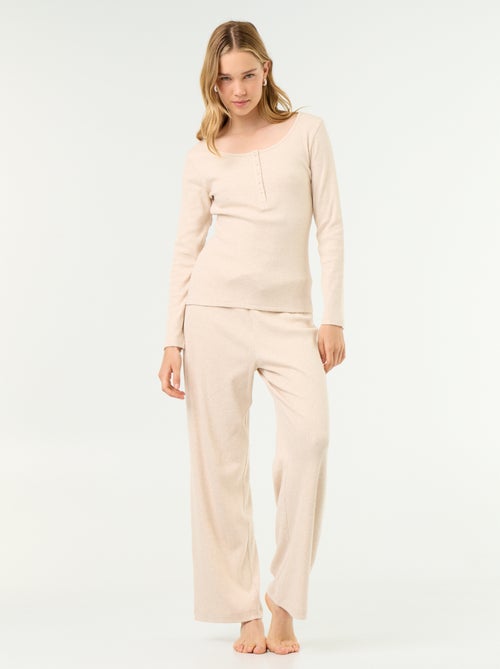 Geribd pyjama T-shirt - Kiabi