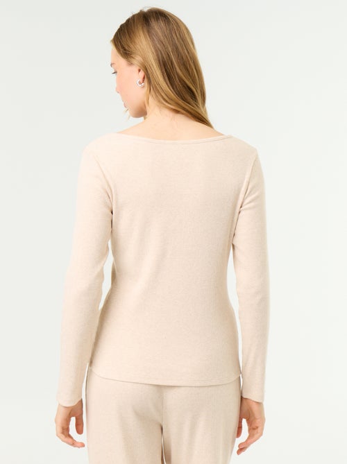 Geribd pyjama T-shirt - Kiabi