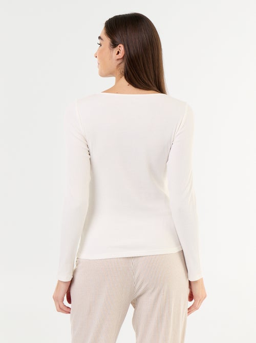 Geribd pyjama T-shirt - Kiabi