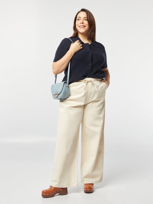 Geribd vestje met korte mouwen - Kiabi