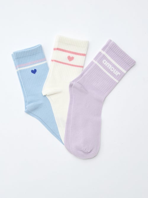 Geribde sokken - Kiabi