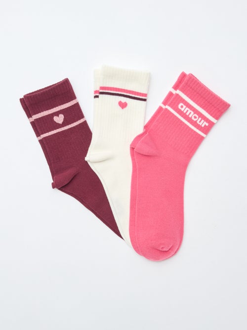 Geribde sokken - Kiabi