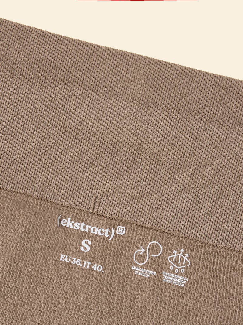 Geribde sportlegging - (ekstract) Biege - Kiabi