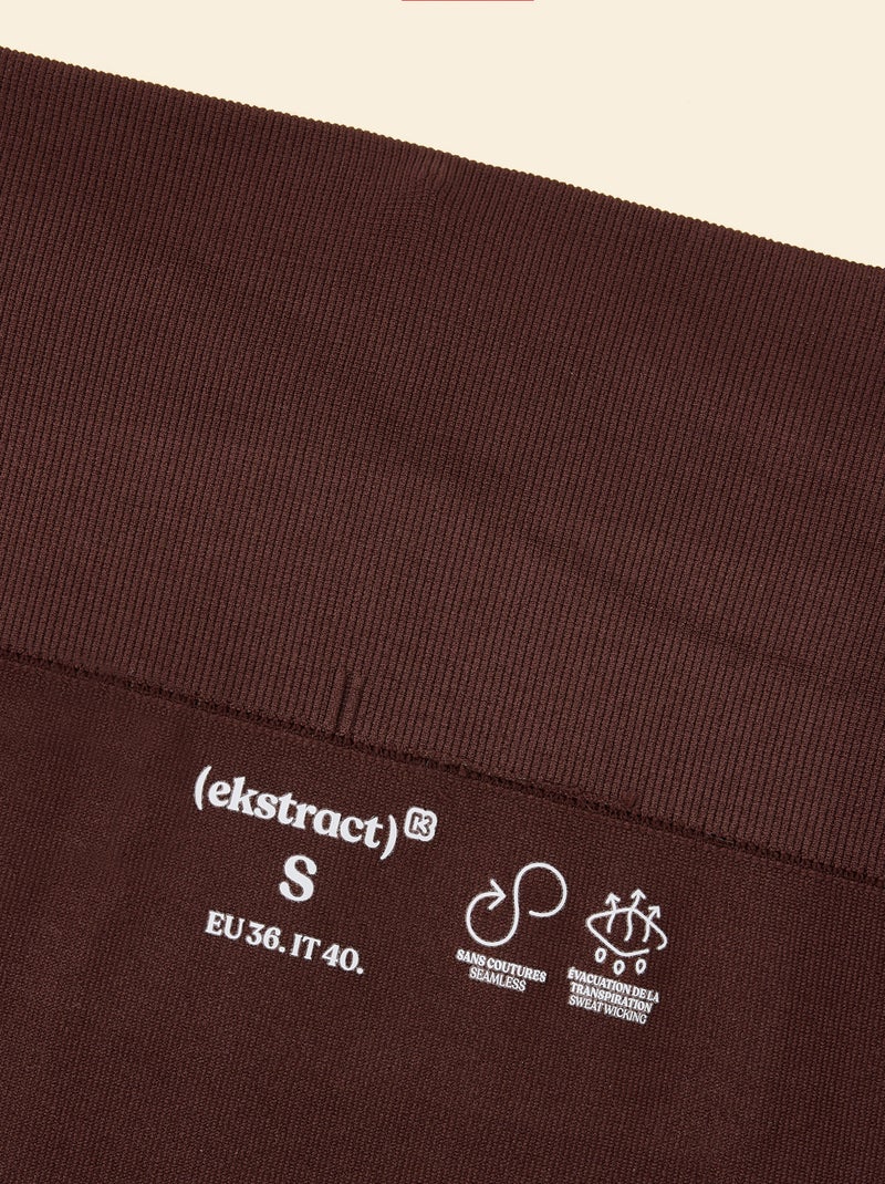 Geribde sportlegging - (ekstract) Bruin - Kiabi