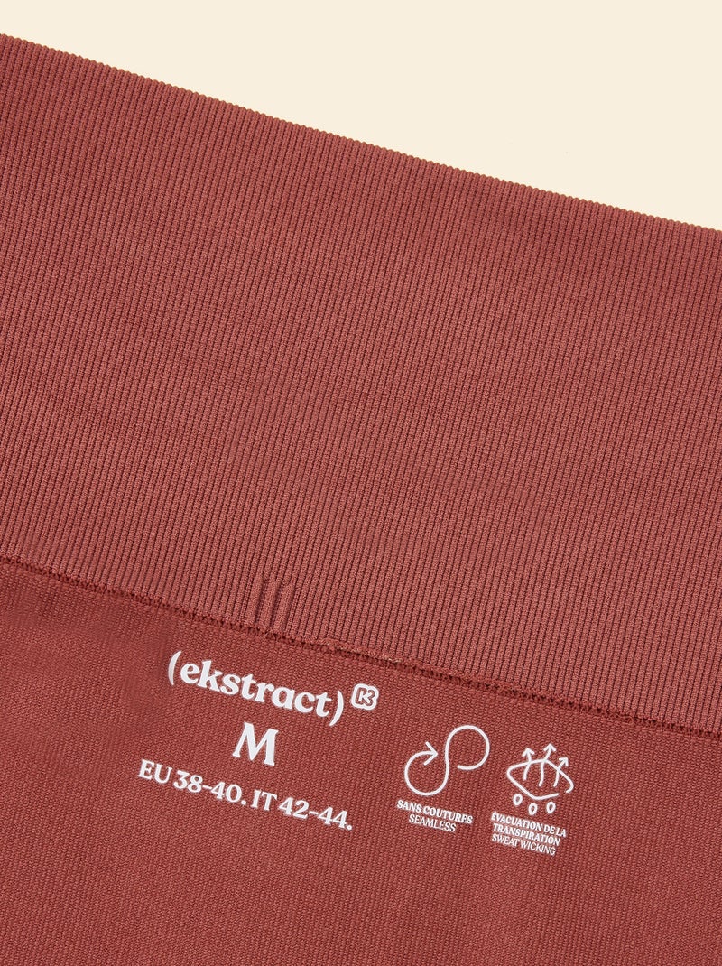 Geribde sportlegging - (ekstract) Bruin - Kiabi