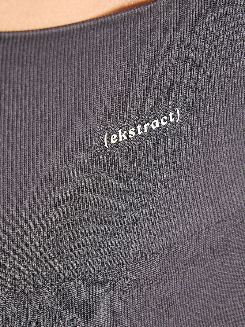 Geribde sportlegging - (ekstract) Zwart - Kiabi