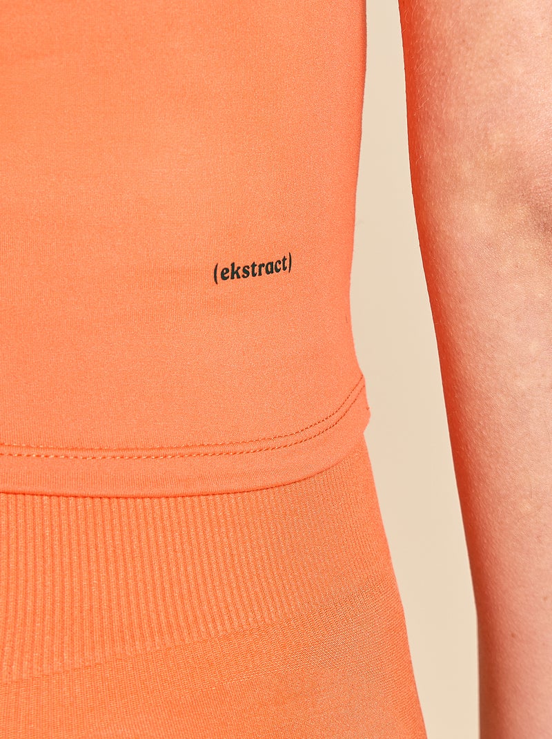 Gerimpeld sport T-shirt - (ekstract) Oranje - Kiabi
