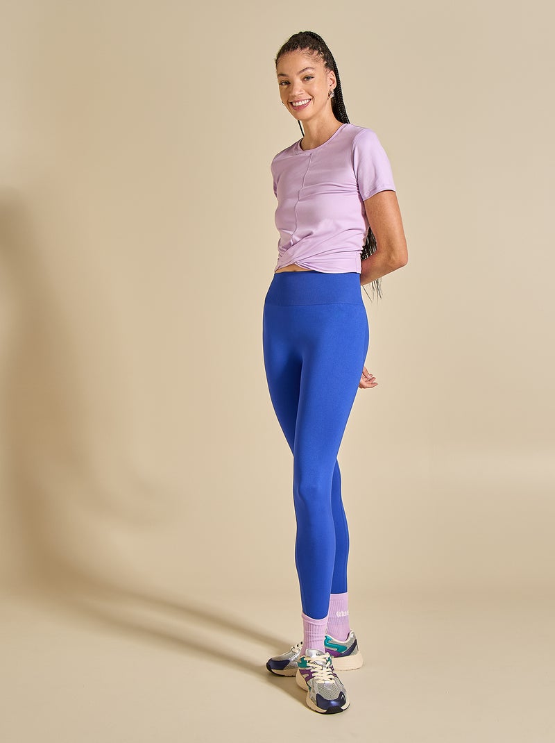 Gerimpeld sport T-shirt - (ekstract) Paars - Kiabi