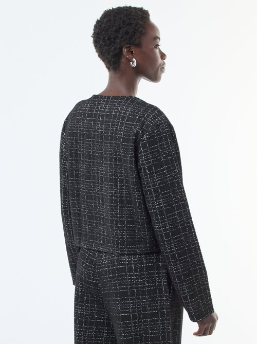 Geruit jasje met zakken met klepje | 'JDY' - Kiabi