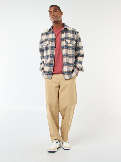 Geruit overshirt - Kiabi